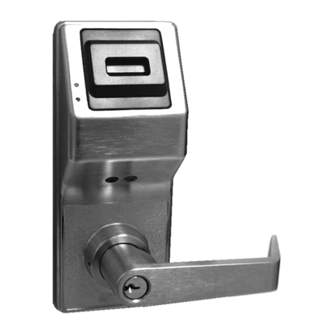 Alarm Lock Trilogy PL3000 Programming instructions