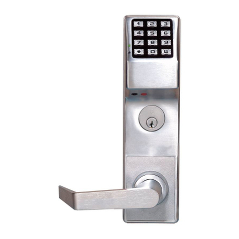 Alarm Lock Trilogy DL3500 User manual