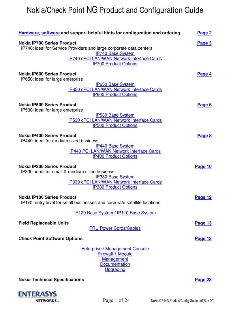 Nokia IP740 - Remote Access Server Product guide