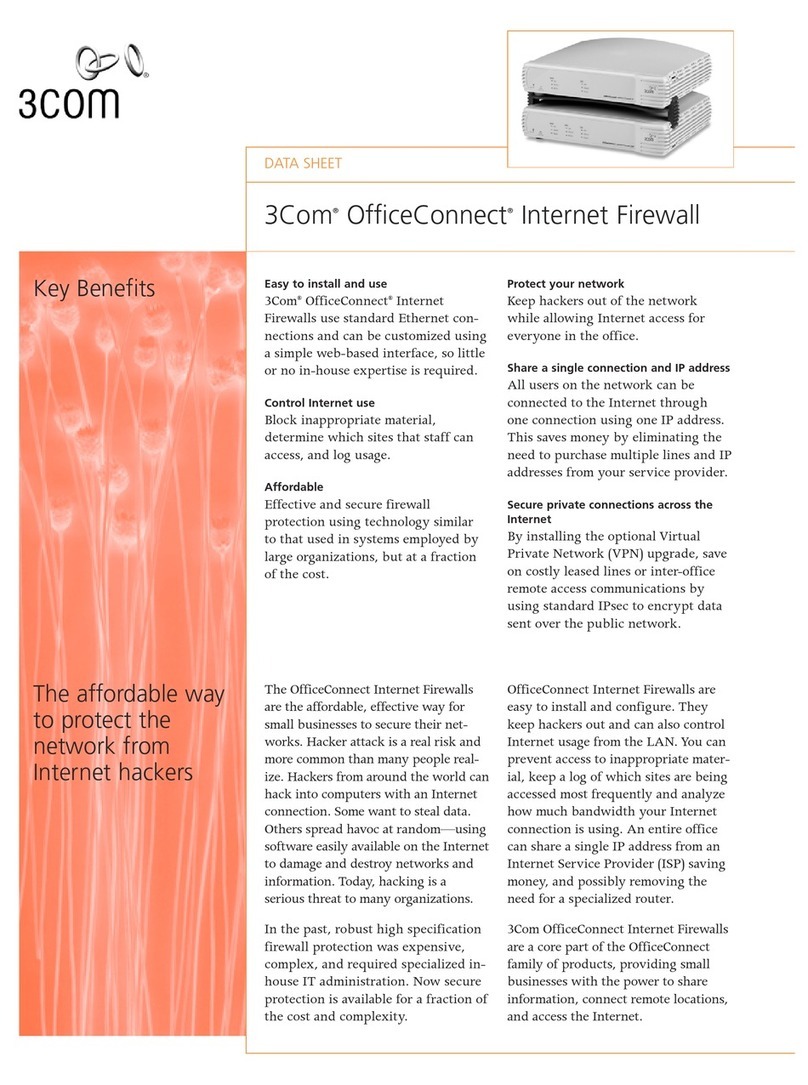 3Com 3C16772 - OfficeConnect Web Site Filter datasheet