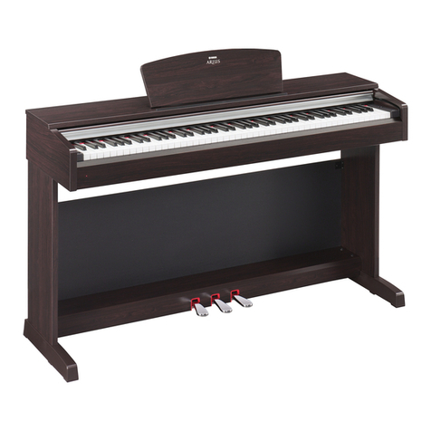 Yamaha Arius YDP-135 owner's manual