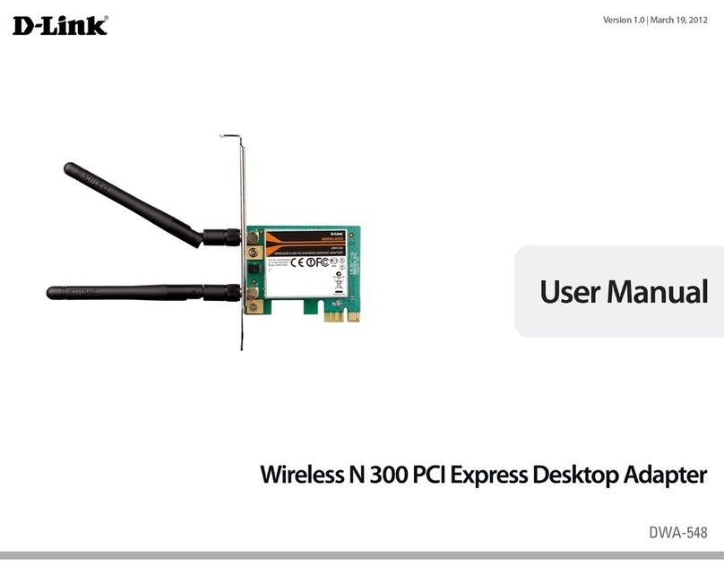 D-Link DWA-548 User manual D-Link DWA-548 User manual