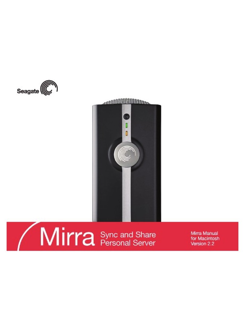 Seagate Mirra user guide