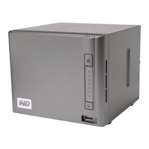 Western Digital WDA4NC20000N - ShareSpace NAS Server Quick install guide