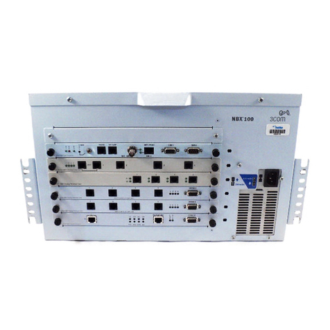 3Com 3C10111C - NBX 100 - Modular Exp Base User manual