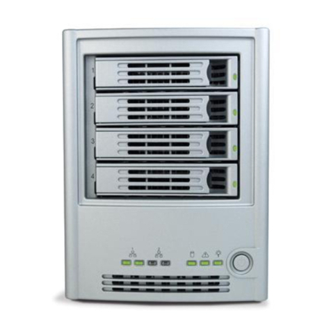 LaCie 301236U - 4TB Ethernet Disk RAID Network Attached... User manual
