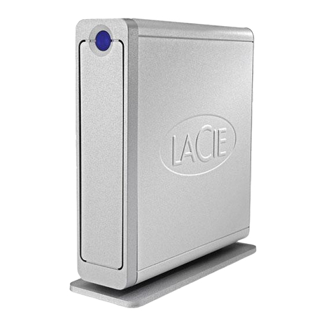 LaCie 301136U - Ethernet Disk Mini NAS Server User manual