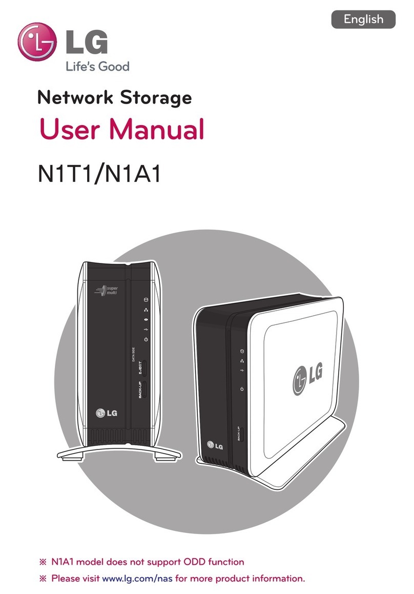 LG N1T1DD1 User manual