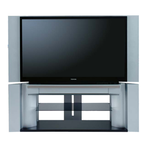 Toshiba 62HM15A - 62" Rear Projection TV User manual