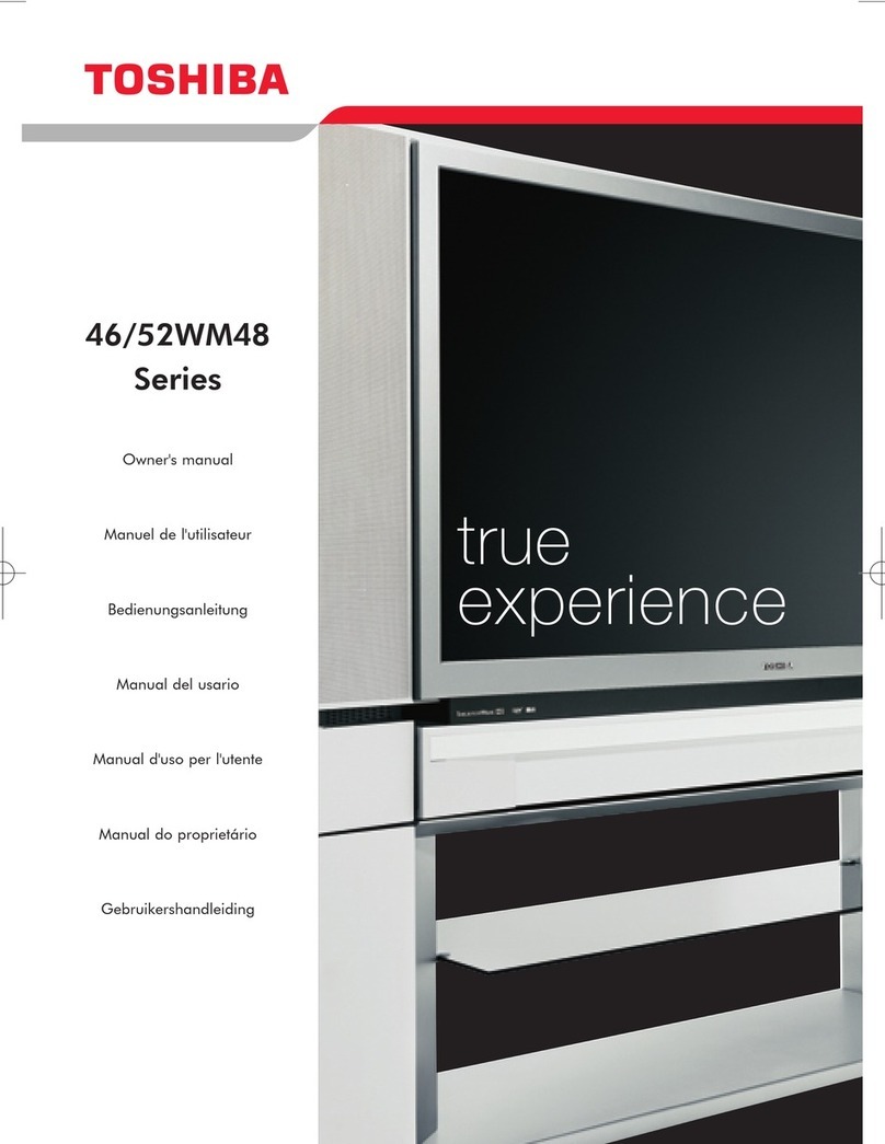 Toshiba 46WM48 Series User manual