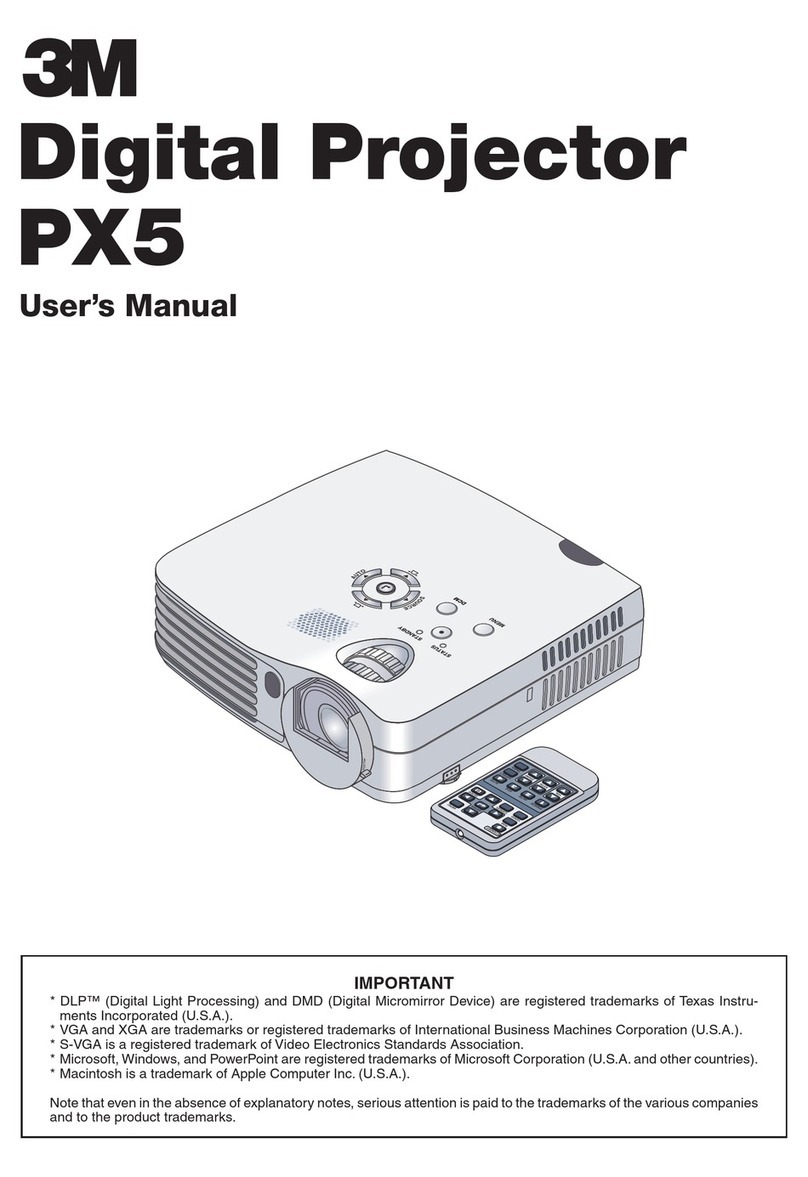 3M PX5 Series User manual