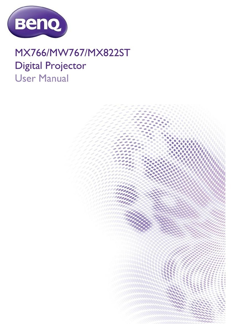 BenQ MW767 user manual