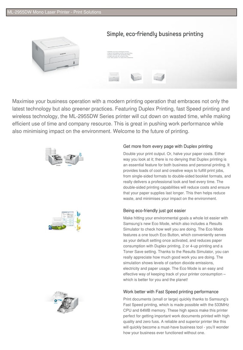Samsung ML-2955DW User manual