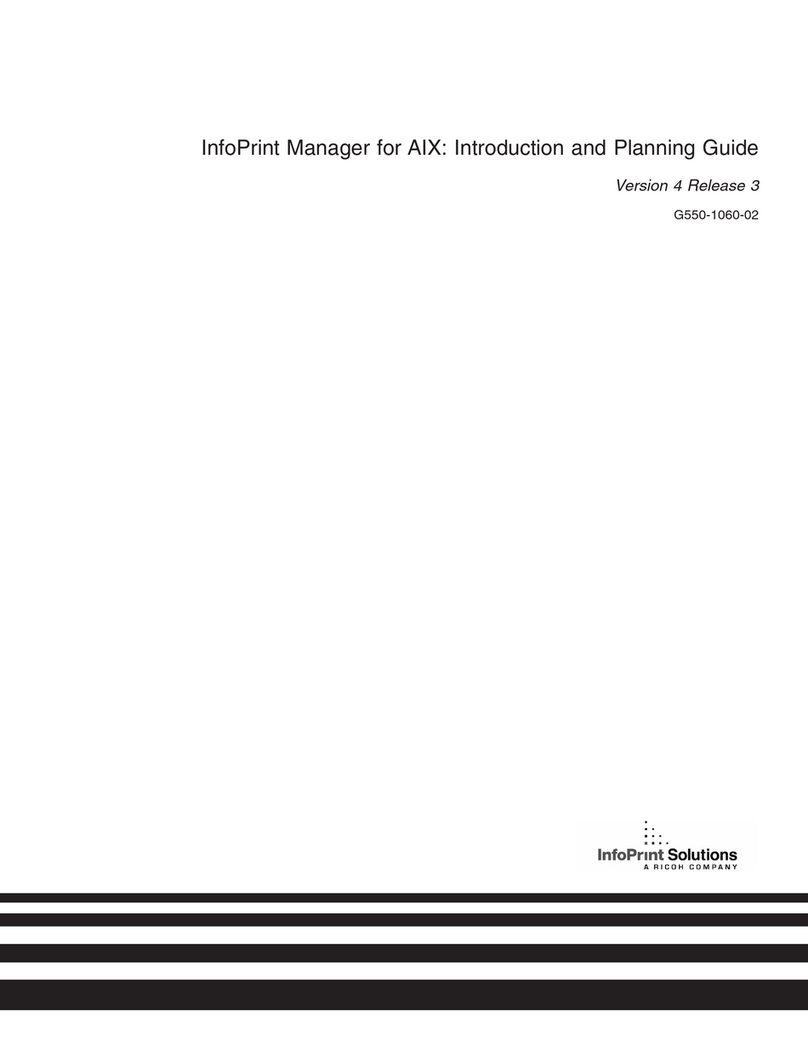 Ricoh InfoPrint Pro C900AFP Technical manual