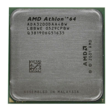 AMD ADA3000DAA4BW - Athlon 64 1.8 GHz Processor User manual