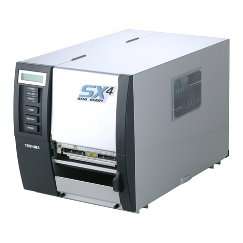 Toshiba SX4T - TEC B B/W Direct Thermal User manual