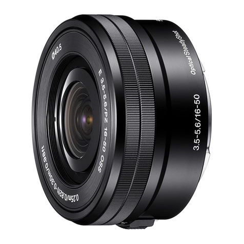 Sony SELP1650 operating instructions