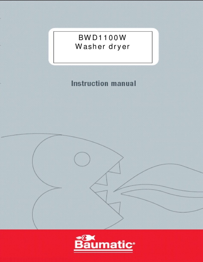 Baumatic BWD1100W User manual
