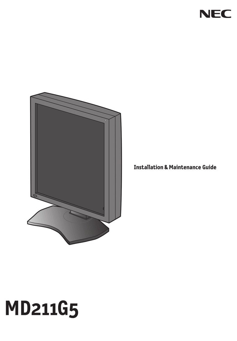 NEC MD211G5 User manual