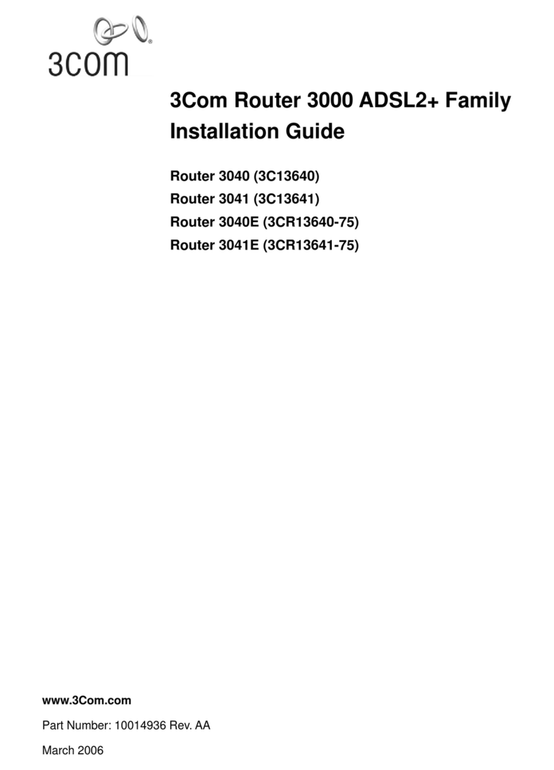 3Com 3C13640 User manual