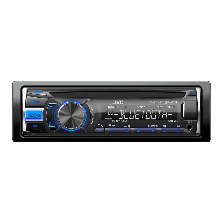 JVC KD-R740BT User manual