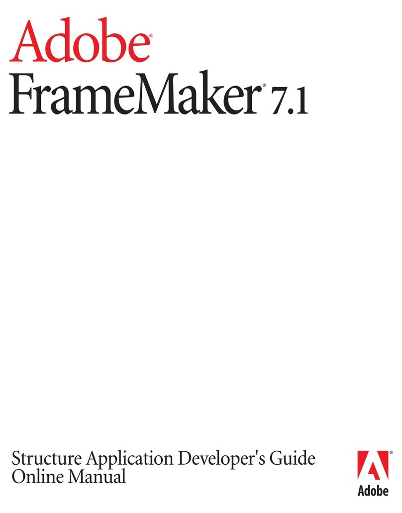 Adobe 65030365 - FrameMaker - PC Instruction Manual
