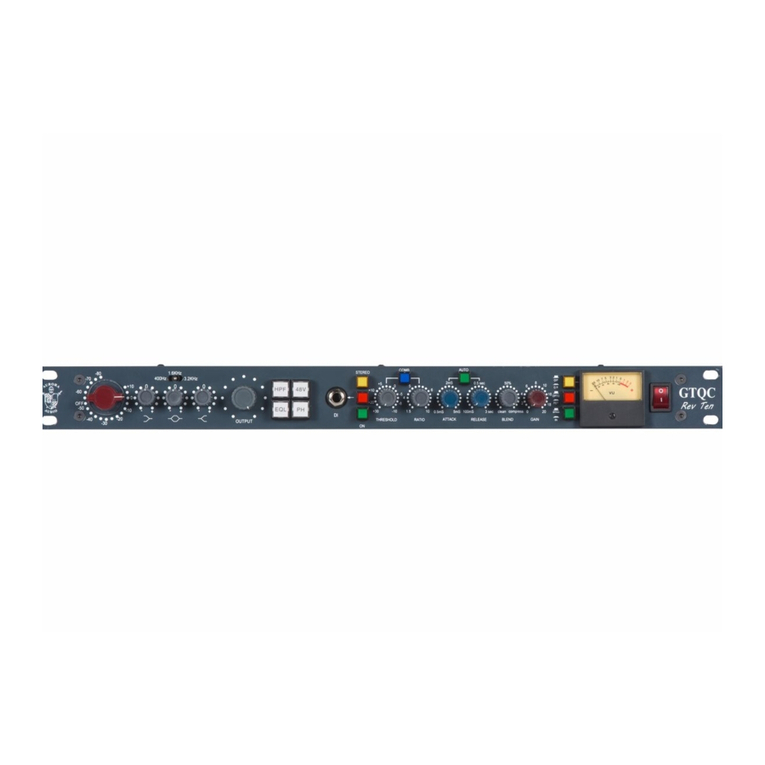 Aurora Audio GTQC operating guide