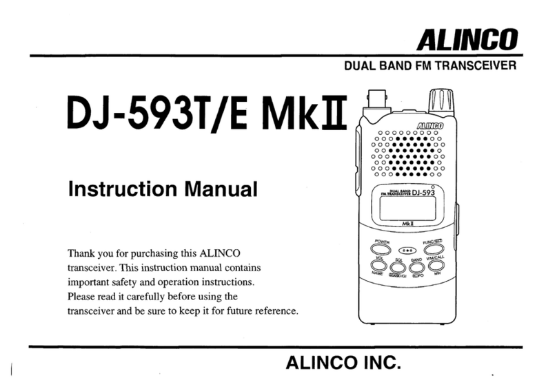 Alinco DJ-593E MK II instruction manual