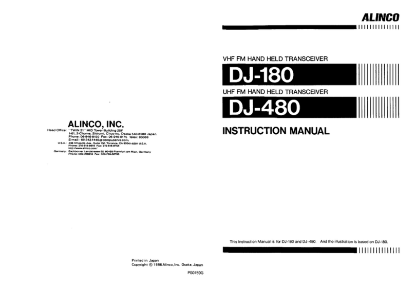 Alinco DJ-480 instruction manual