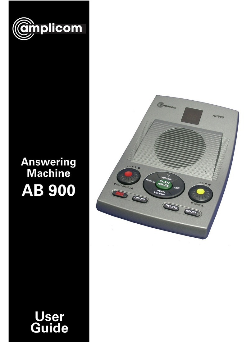 Amplicom AB900 User manual
