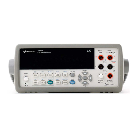Agilent Technologies L34410A User manual