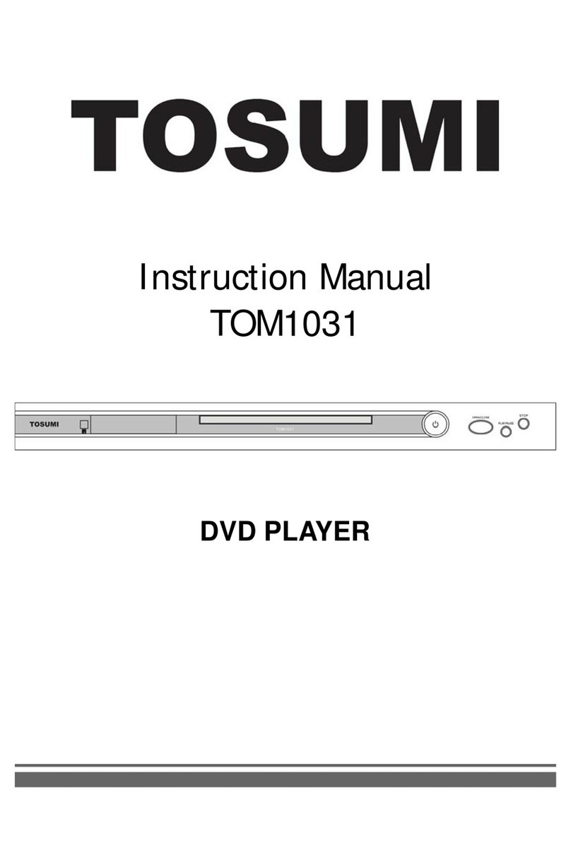 Tosumi TOM1031 instruction manual