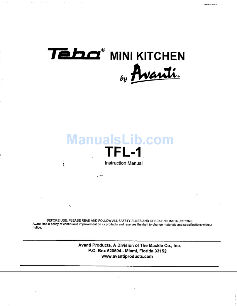 Teba Teba TFL-1 instruction manual