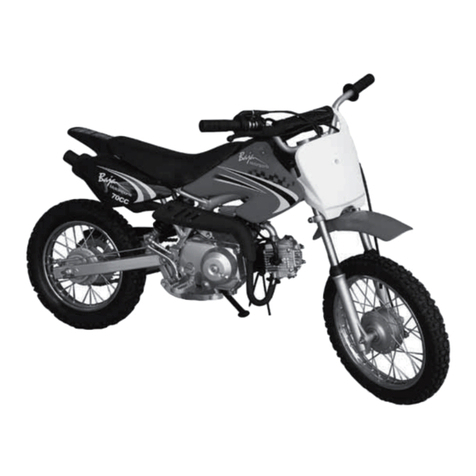 Baja motorsports DR70 Operator's manual