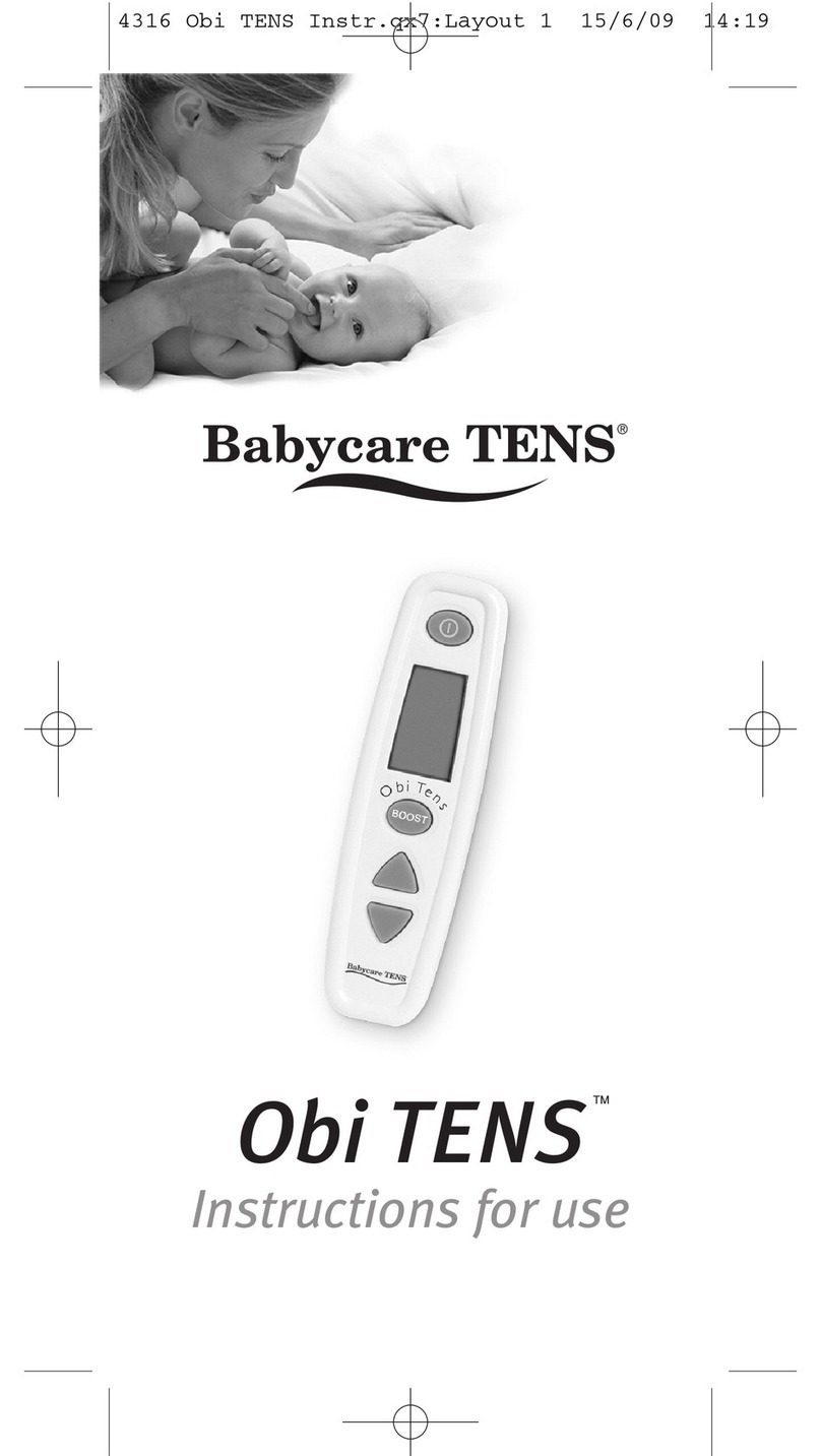 Babycare TENS Obi TENS Instructions for use