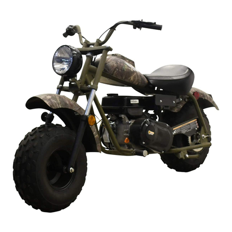 Baja motorsports MB200 Operator's manual