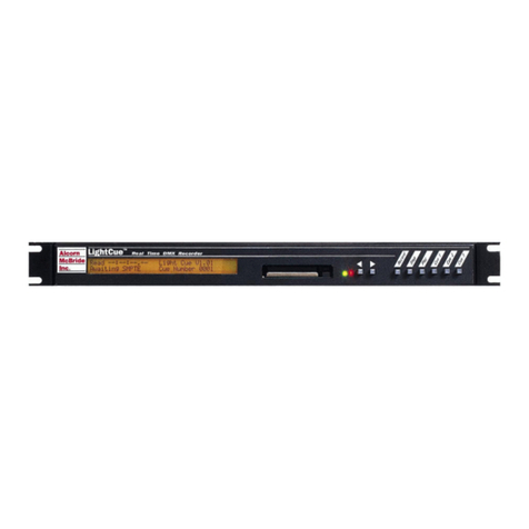 Alcorn Mcbride Light Cue User manual
