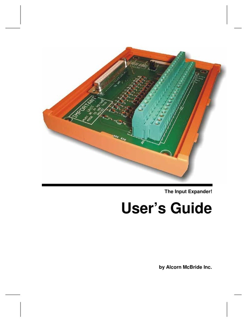 Alcorn Mcbride Input Expander user guide