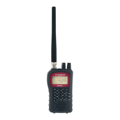 Albrecht AE 92 H manual