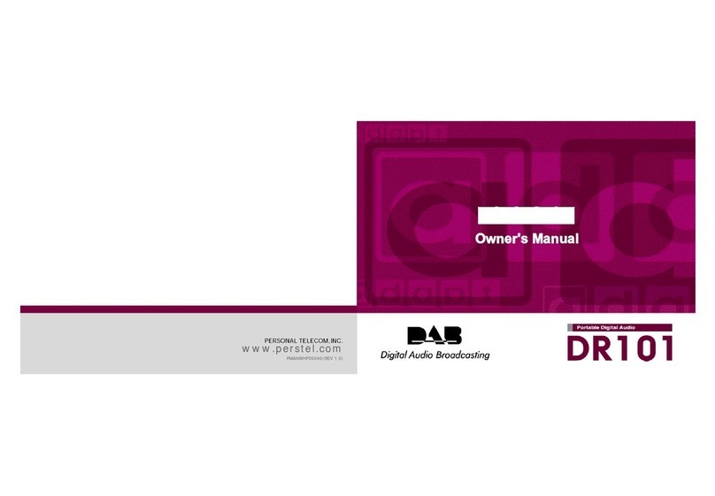 Personal telecom DR101 owner's manual