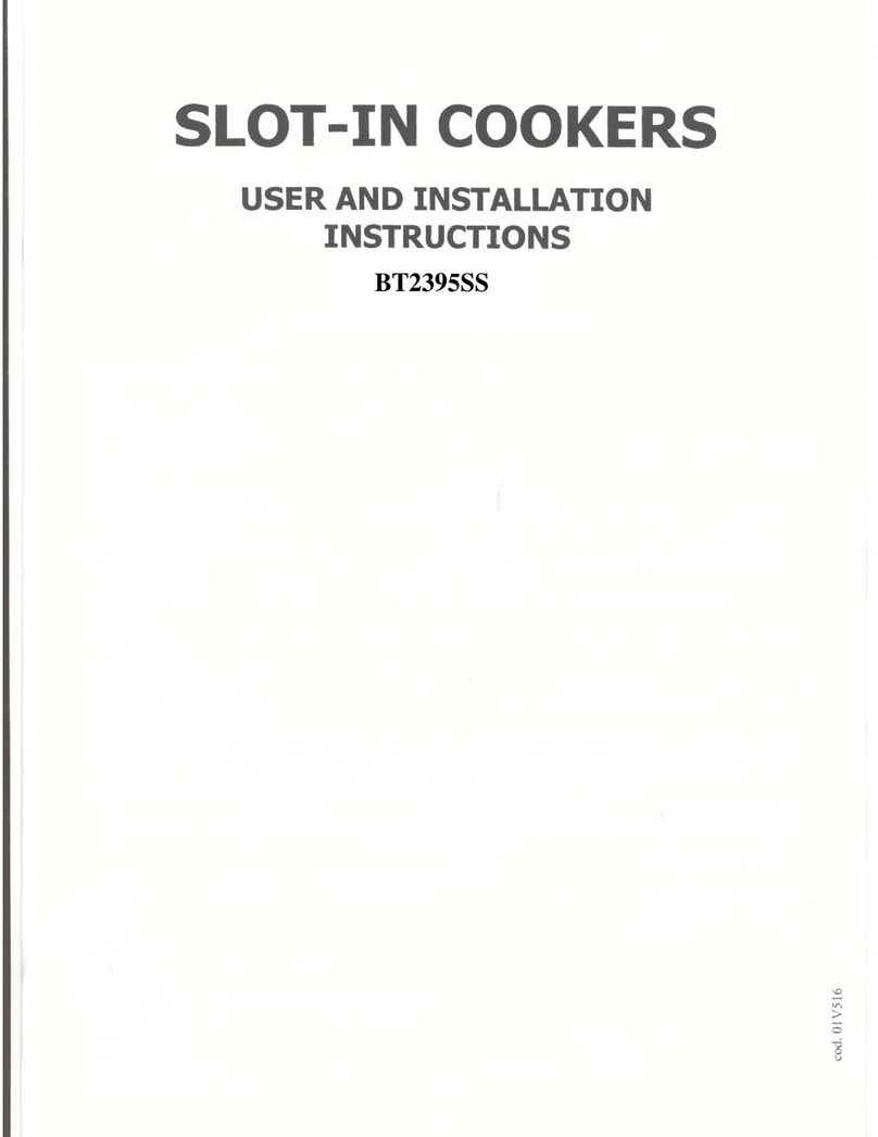 Baumatic BT2395SS Operating instructions