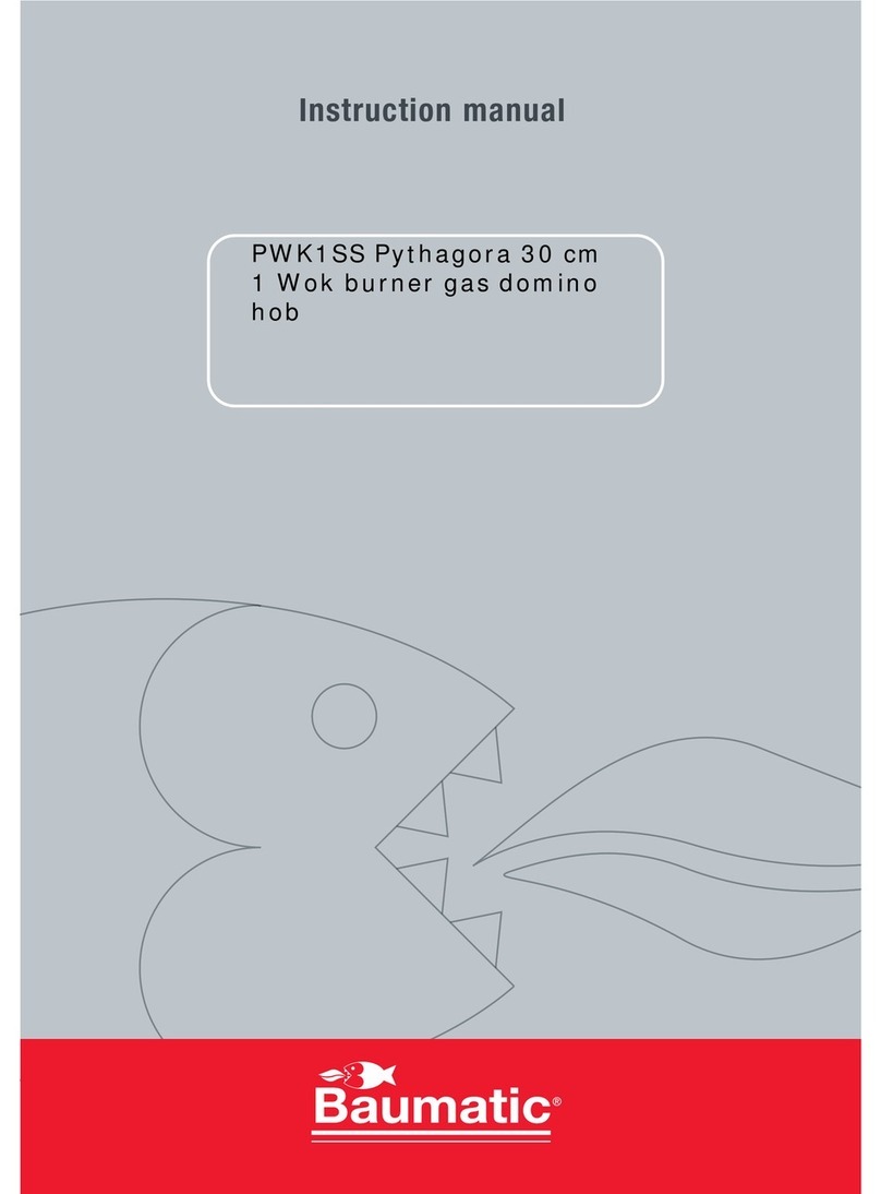 Baumatic PWK1SS Pythagora User manual Baumatic PWK1SS Pythagora User manual