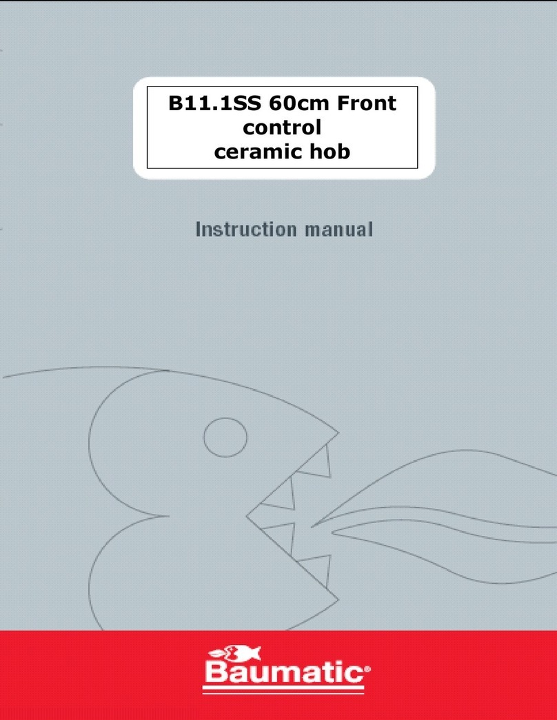 Baumatic B11.1SS user manual