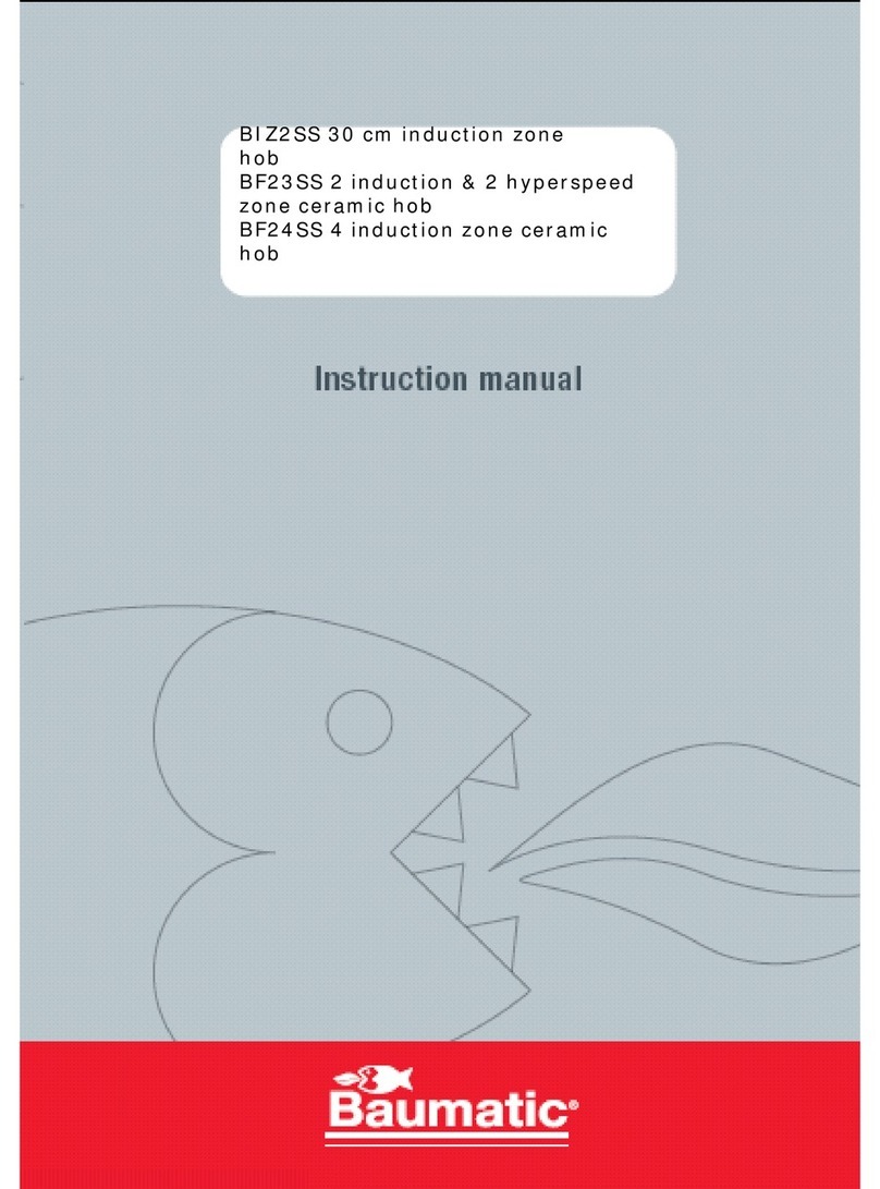 Baumatic BF23SS User manual Baumatic BF23SS User manual