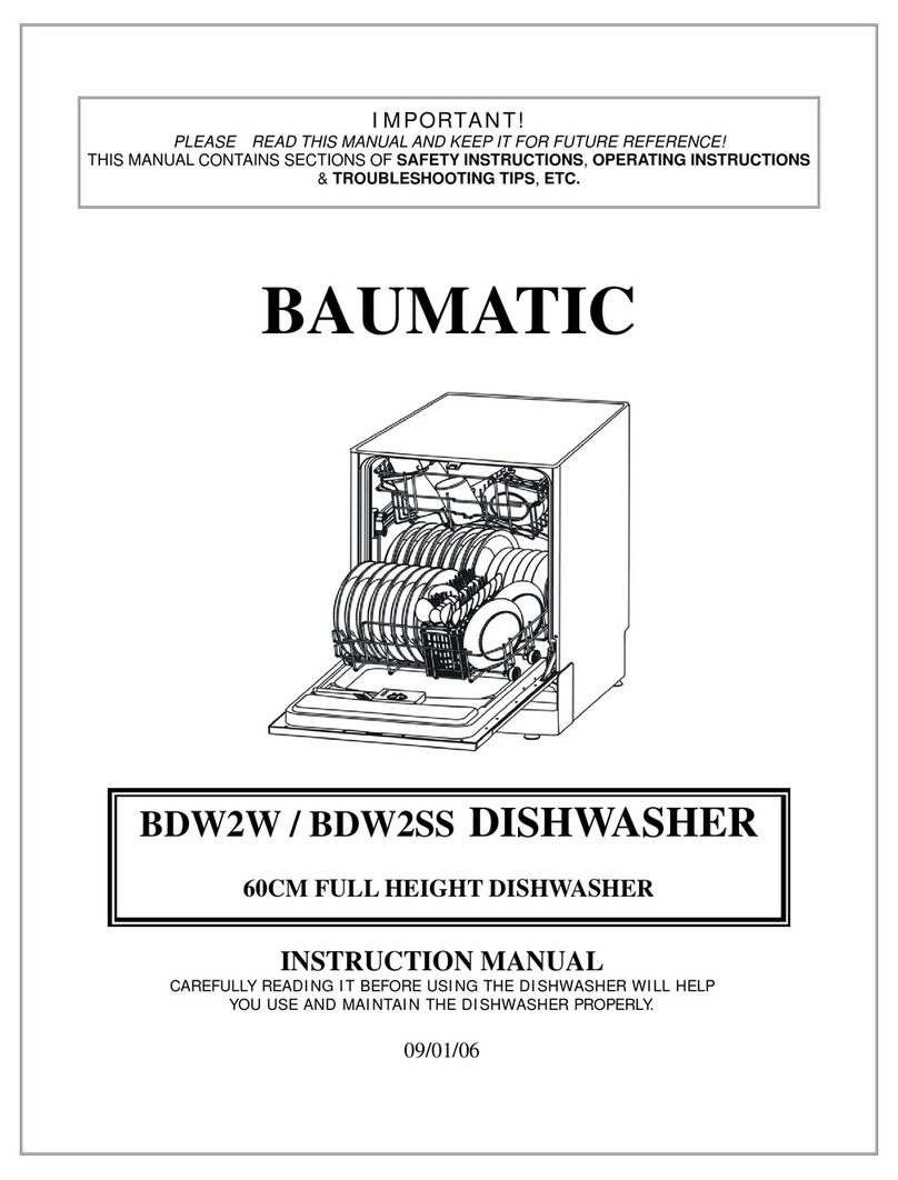 Baumatic BDW2SS instruction manual