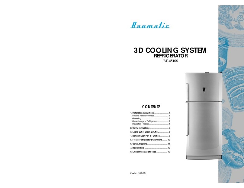Baumatic BF-451SS User manual