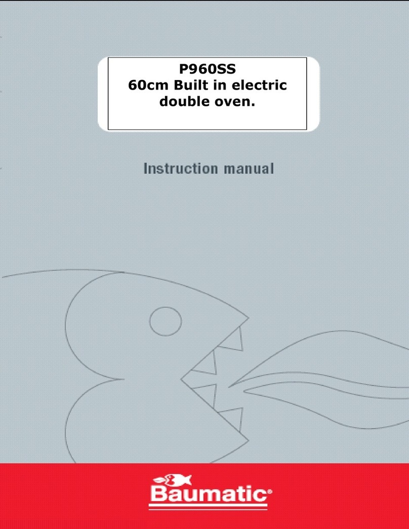 Baumatic P960SS Pythagora User manual