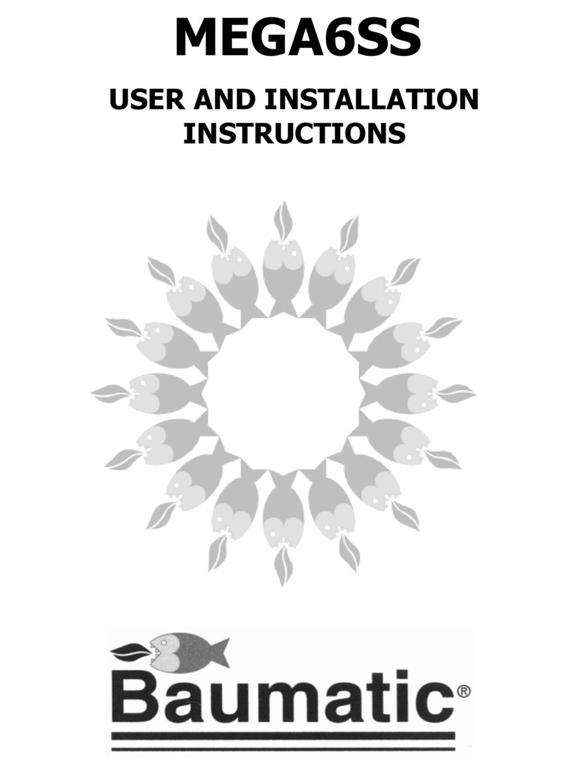Baumatic MEGA6SS Operating instructions