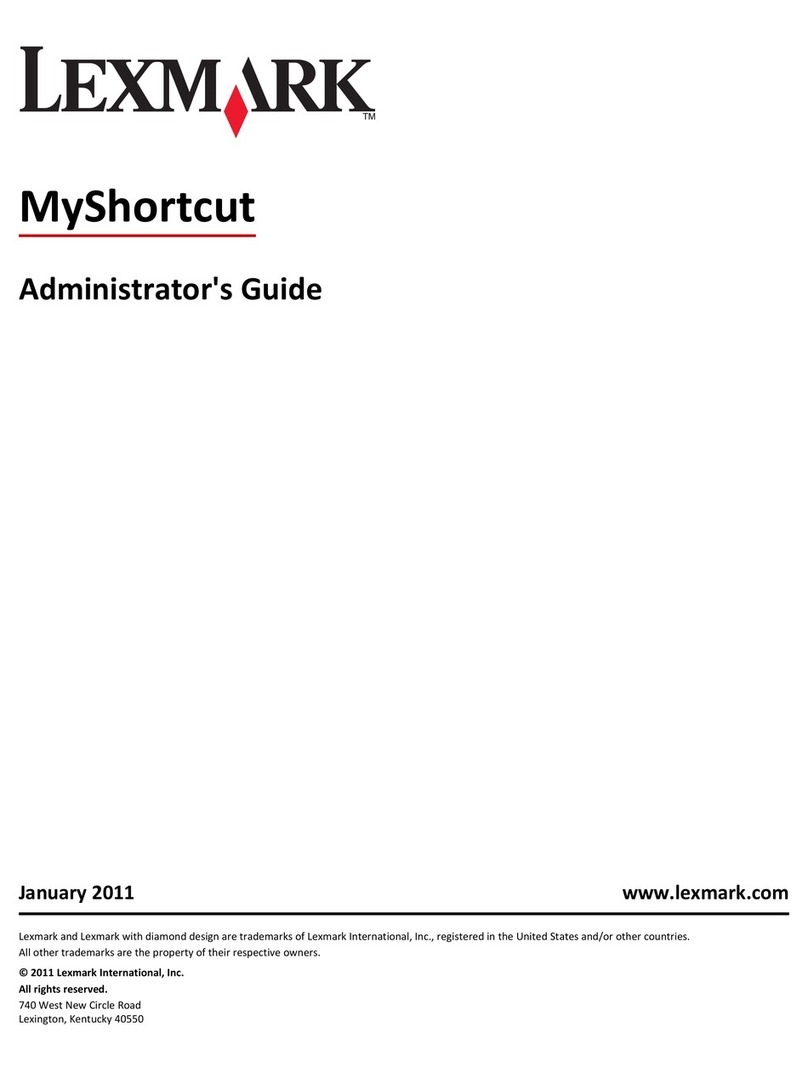 Lexmark Apps Service manual