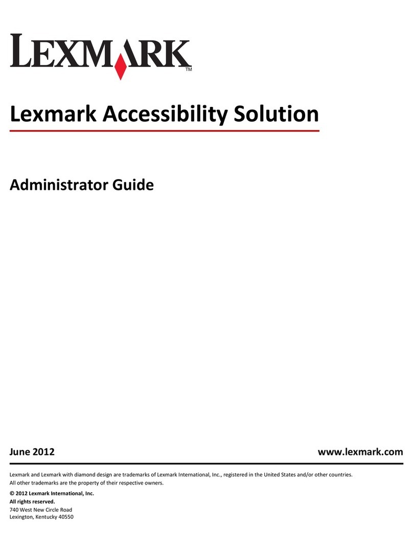 Lexmark Apps Administrator's guide